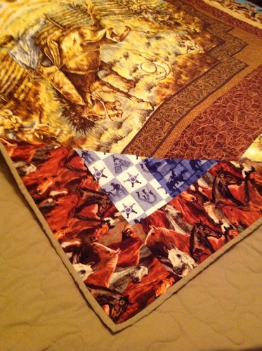 Rodeo Horse Rider, Queen Size - Picture 6 of 6