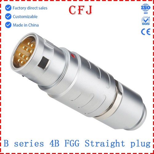 Circular Push-Pull Self-Locking Connector FGG 4B 4-48 PIN Straight Aviation Plug - Picture 4 of 7