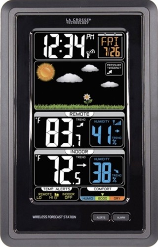 La Crosse Technology Wireless Color Weather Station - Real-time Backyard Weat...