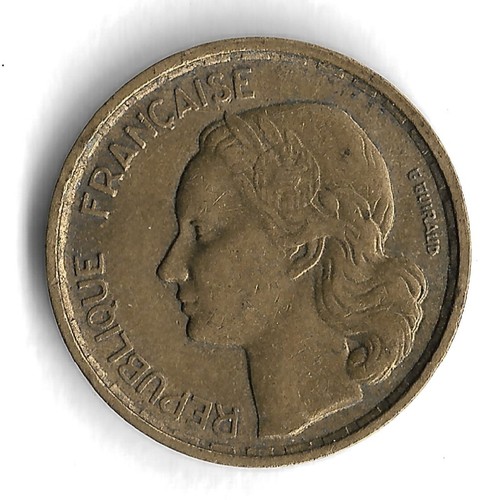 1955 France 10 Francs World Coin - KM# 915 - Picture 2 of 2