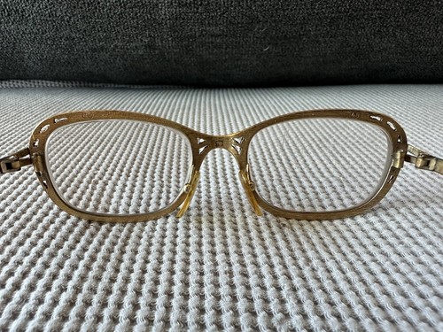 Vintage Starset Mod Gold 12ct GF #79 W. Germany Eyeglasses 48-18-135 - Picture 11 of 16