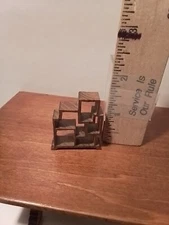 1/4" Scale Japanese style Wooden Shelving  Unit