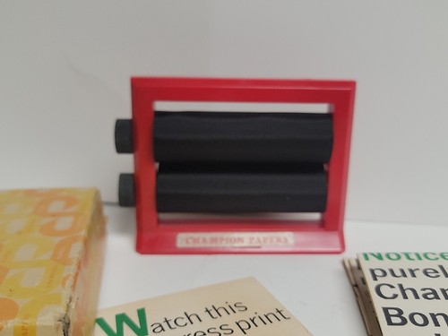 Vintage Hand Held Small Printer Press ' Champion Papers ' Advertising - Picture 2 of 15