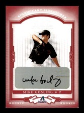 2004 Donruss Classics Significant Signatures Red #195 Mike Gosling ROO/250 AUTO