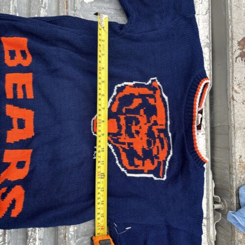 Chicago Bears Youth Sweater Vintage Size M(10-12) Vintage - Picture 3 of 5