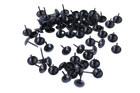 100 Qualitäts Ziernägel Polsternägel Nagel - Made in Germany- 11mm schwarz lacki