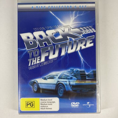 Back To The Future  - 4 Disc Collector's Set DVD PAL Regions 2 & 4 Michael J Fox - Picture 1 of 11