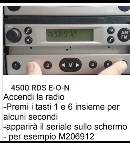 AUTORADIO ENTSPERRCODE FORD V-SERIE, M; Sony, Visteon, 6000 CD - Bild 2 von 6