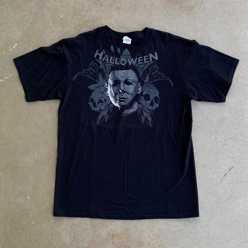 2009 Halloween Michael Myers black horror movie promo graphic tee - Bild 1 von 5
