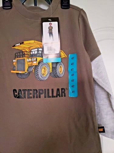 NEW Caterpillar Kids' Boy's 2-piece Set, Gray, Size: 4T &5T - Picture 23 of 32