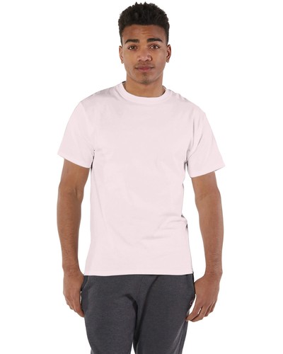 Champion Adult Short Sleeve Stylish T Shirt Casual Plain T-Shirt - T525C - Picture 6 of 27