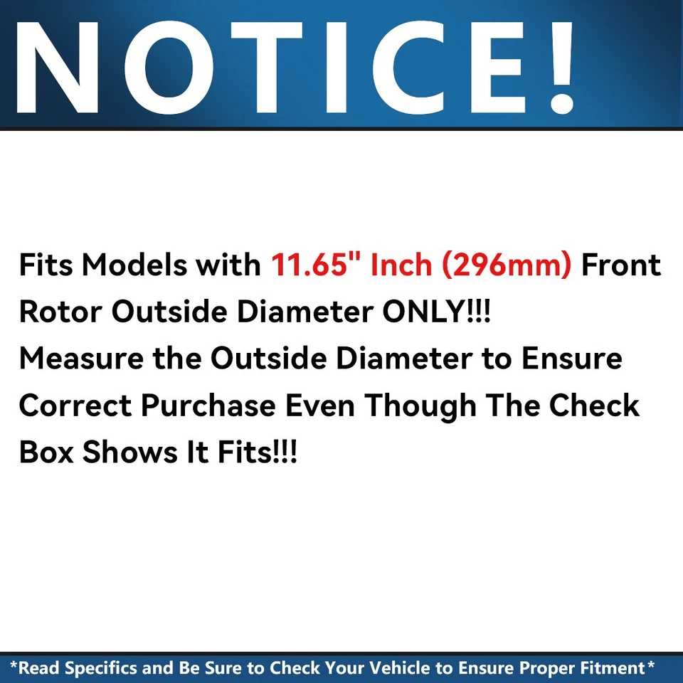 Front Drilled Rotors + Brake Pads Kit for Toyota Camry Avalon Lexus ES350 ES300h - Image 3 of 4