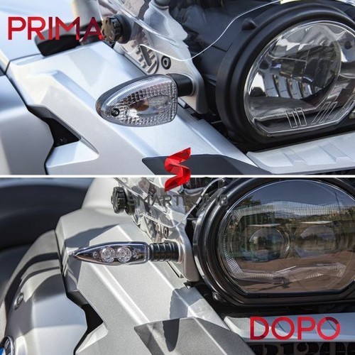 1 PIEZAS FLECHAS INDICADORES LED CON RESISTENCIAS LUCES CANBUS LUCES MOTOCICLETA - Imagen 2 de 11