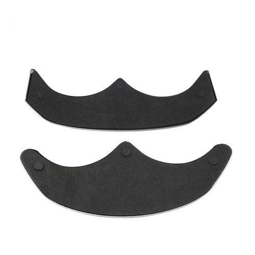 Borde de borde de punta de guardabarros delantero trasero cromado para Harley Fat Boy FLSTF 89-06 - Imagen 10 de 11