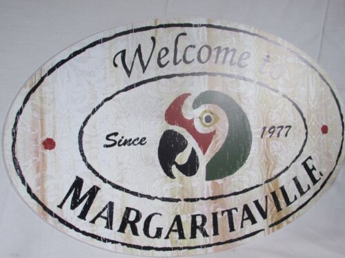 Jimmy Buffett's Margaritaville Parrot Head Pub Sign Bar Mancave Pool Patio TIKI - Picture 7 of 9