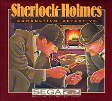 Sherlock Holmes: Consulting Detective + Sega Classics combo Sega CD video game +