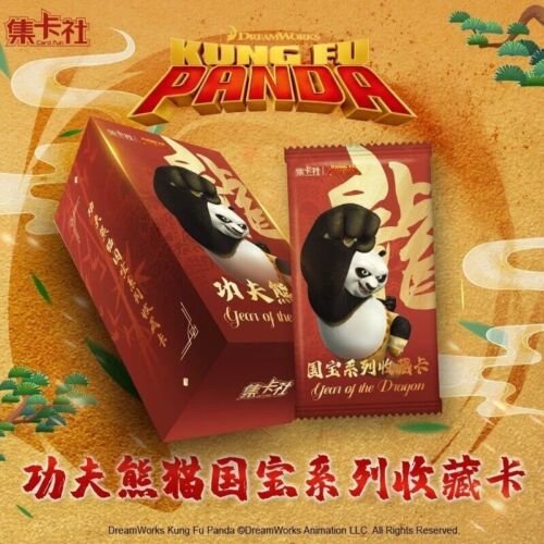 Tarjeta Divertida Tarjeta Kung Fu Panda Auténtica Tarjeta Papel Colección Película Paquete de 10 Nuevo - Imagen 3 de 24