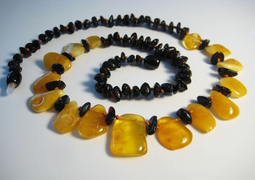 Genuine Beautiful Baltic Amber Necklace !!! - Picture 3 of 3