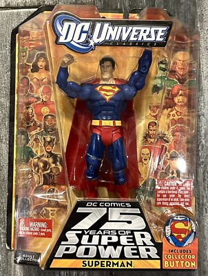 DC UNIVERSE CLASSICS SUPERMAN DC COMICS 75 YEARS OF SUPER POWERS