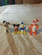 101 Dalmatians-Mickey Mouse-Donald Duck-Tigger ~4 Lot 2" to 3 1/4"  Tall M-358