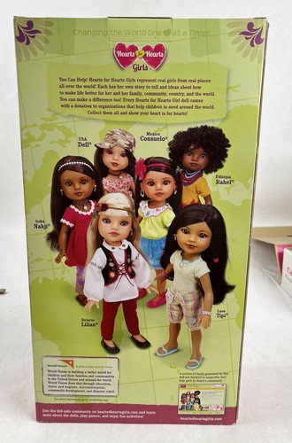 Hearts for Hearts Girls Doll Rahel from Ethiopia Hearts 4 Hearts Ethnic 2010 NIB - Picture 4 of 7