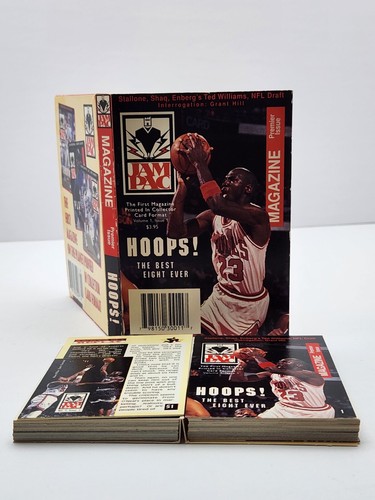 Premier Issue JAMPAC Magazine "HOOPS! The Best Eight Ever" Michael Jordan Cover - Picture 4 of 15