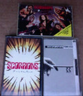 3 CASSETTE Tape Scorpions Crazy World Face the heat World Wide LIVE Heavy Metal