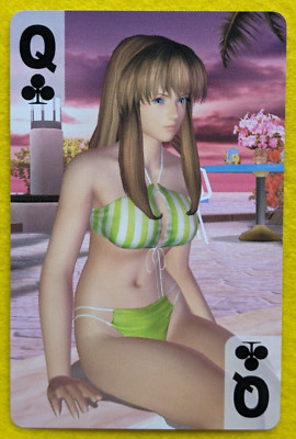HITOMI Q CLOVER DEAD OR ALIVE XTREME BEACH VOLLEYBALL PLAYING CARDS KOEI TECMO