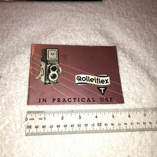 Original Rolleiflex T Instruction Book Manual