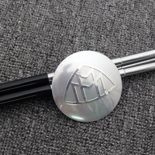 Tapacubos centrales cromados 68 mm 4 piezas para Mercedes-Benz Maybach S400L S500L S600L - Imagen 9 de 10