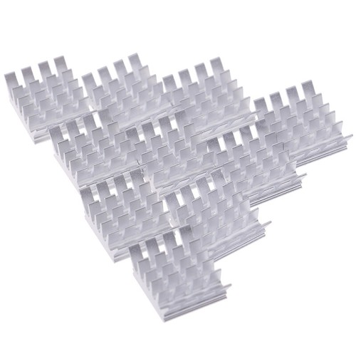 10pcs Aluminium Heatsink Computer Cooler Radiator Heat sink For MotherbYUR1 - Afbeelding 11 van 12