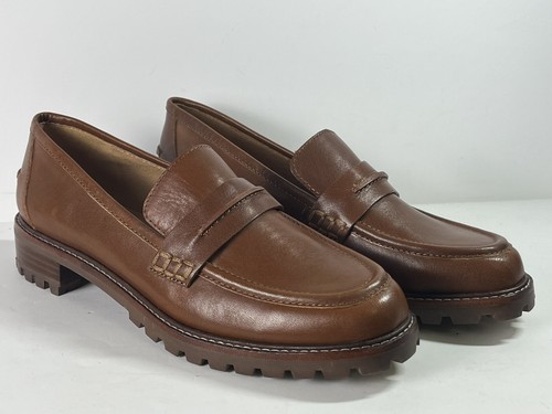 Mocassino Madewell The Corinne Lugsole in pelle di acero essiccata da donna taglia 8,5 NUOVO - Foto 4 di 10