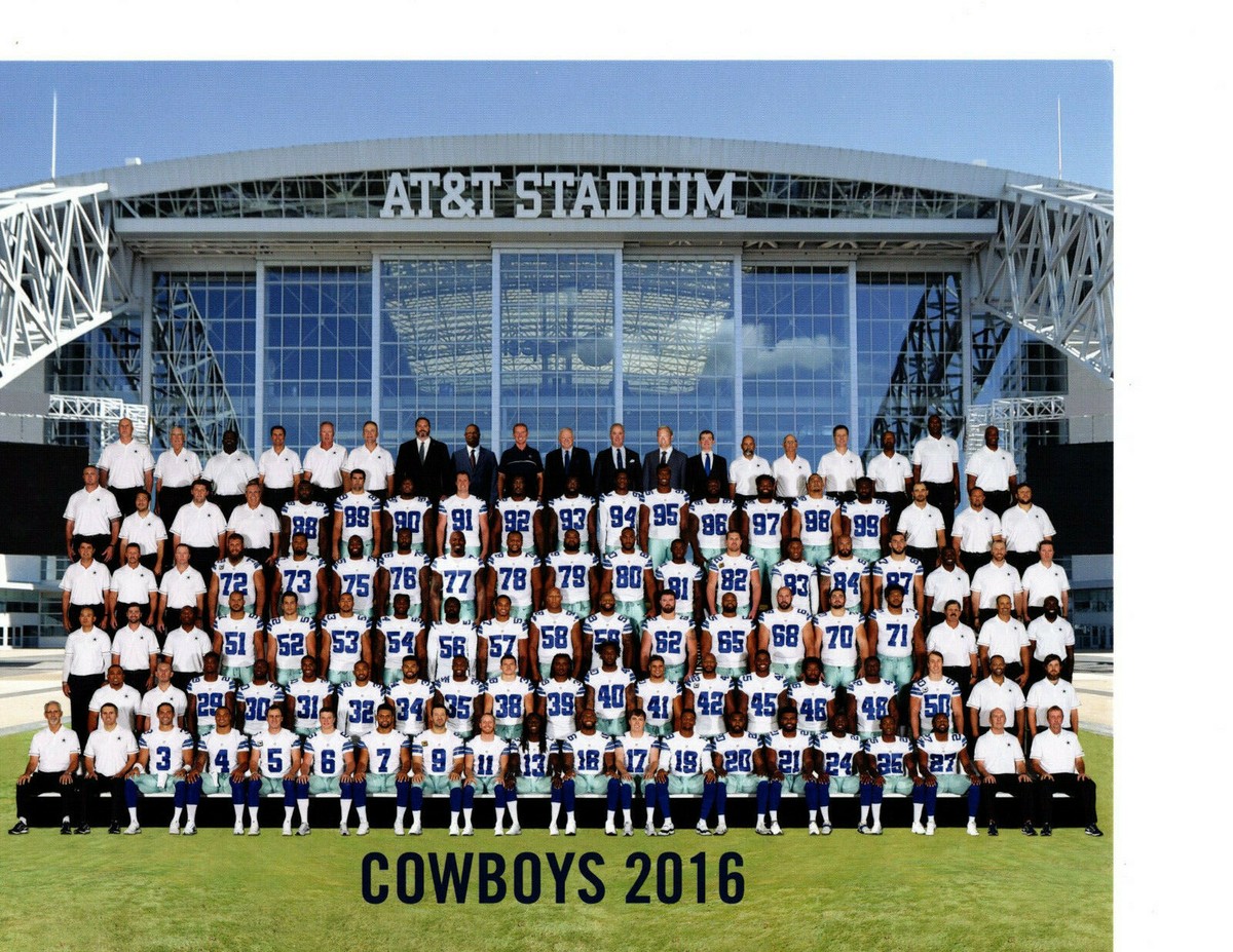 2016 DALLAS COWBOYS 8X10 TEAM PHOTO FOOTBALL TEXAS NFL AFL