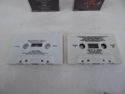 Lot of 4 Salt N Pepa Cassette Tape Hot Cool & Vicious Blacks' Magic Shoop - Picture 7 of 7
