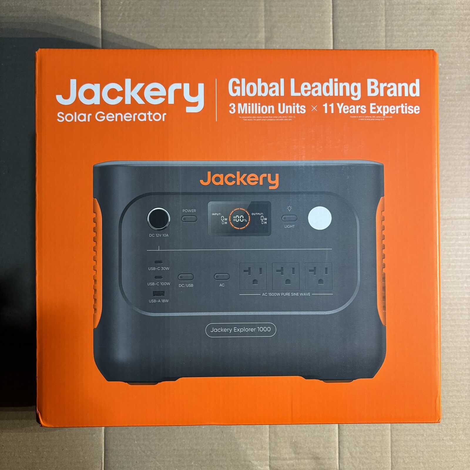 Jackery Explorer 1000 V2 Portable Power Station 1070Wh LiFePO4 (2024NEW) Battery