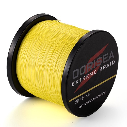 Spectr Pro 100M-2000M Yellow PE Dyneema Braided Fishing Line Power 6LB-500LB - Picture 2 of 10
