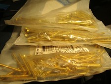 (150) #6-32 x 1-1/2" Slotted Drive Flat Head Brass Machine Screw