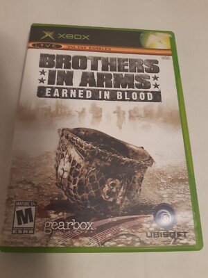 Brothers in Arms: Earned in Blood (Microsoft Xbox, 2005) COMPLETE
