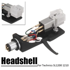 Turntable Phono Headshell & Cartridge w/ Stylus Needle For Technics SL1200 1210