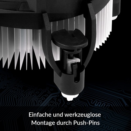 ARCTIC Alpine 17 CO CPU Kühler 92 mm PWM-Lüfter LGA 1700 Dauerbetrieb B-Ware - Bild 4 von 8