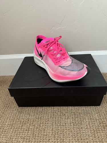 Nike ZoomX Vaporfly NEXT% Pink Blast Size 8.5 Men 10 Women - Picture 9 of 14