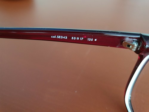 Brille Damenbrille -3,5 Dioptrien Farbe rotbraun neu - Bild 8 von 9