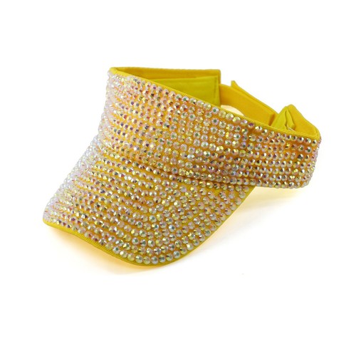 Glänzende Kristalle Damen Mädchen Baseball Caps Oben Ohne Druckknopflasche Sonnenhüte - Bild 12 von 38