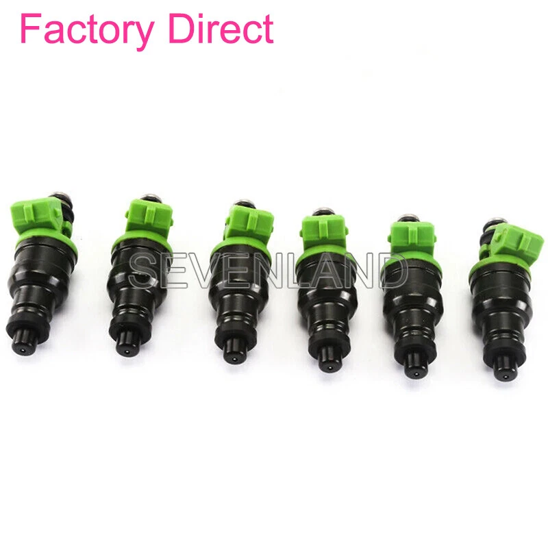 SL 6 PIEZAS INYECTOR DE COMBUSTIBLE PARA MITSUBISHI 3000GT DODGE STEALTH 91-1993 3,0 L 1991-1995 Foto 4 de 4