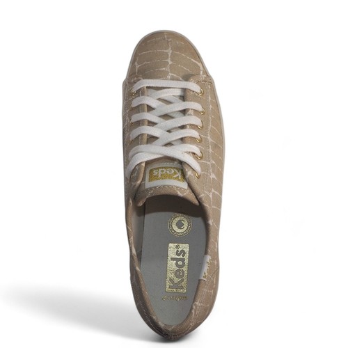 Keds Triple Kick Platform Sneakers casual ""Stampa Croc"" WF64969 Donna 5,5 - Foto 9 di 11