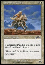 4x Charging Paladin Exodus MtG Magic White Common 4 x4 Card Cards