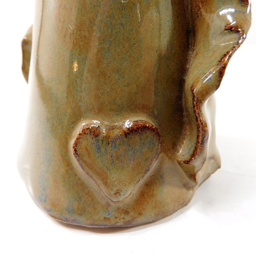 Pottery Angel Figurine 6" - Picture 3 of 7