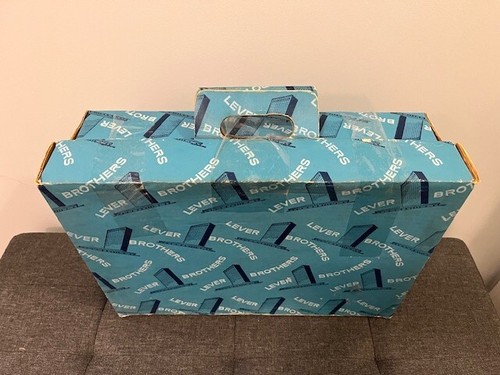 Vintage Lever Brothers Produkt Musterbox/Tragetasche - 16" L x 12" B x 4,5" T - Bild 2 von 6