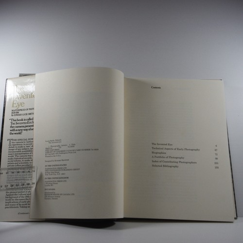 The Invented Eye by Edward Lucie-Smith HC DJ 1975 Photography 1839-1914 book - Picture 8 of 21