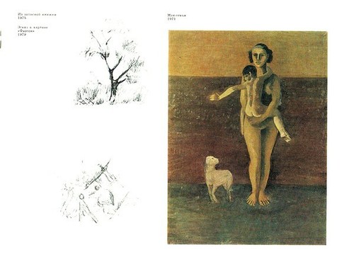 1986 Very Rare Exhibition Catalogue Armenian artist HRACHYA HAKOBYAN in Russian - Foto 6 di 7